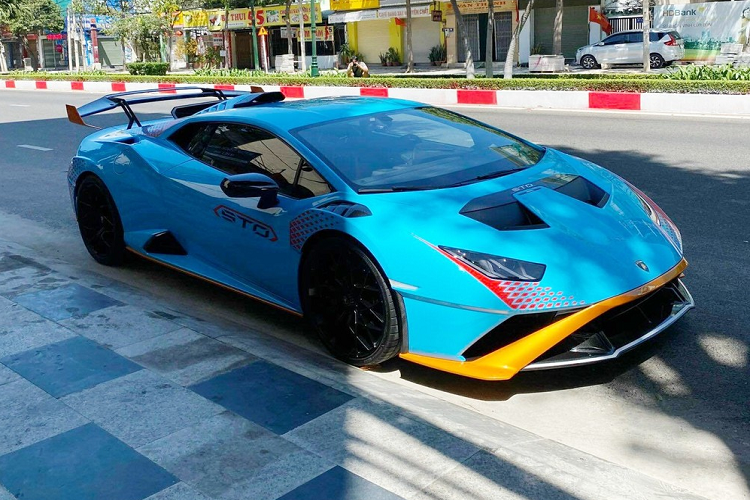 Lamborghini Huracan STO doc nhat Viet Nam cua dai gia Vung Tau