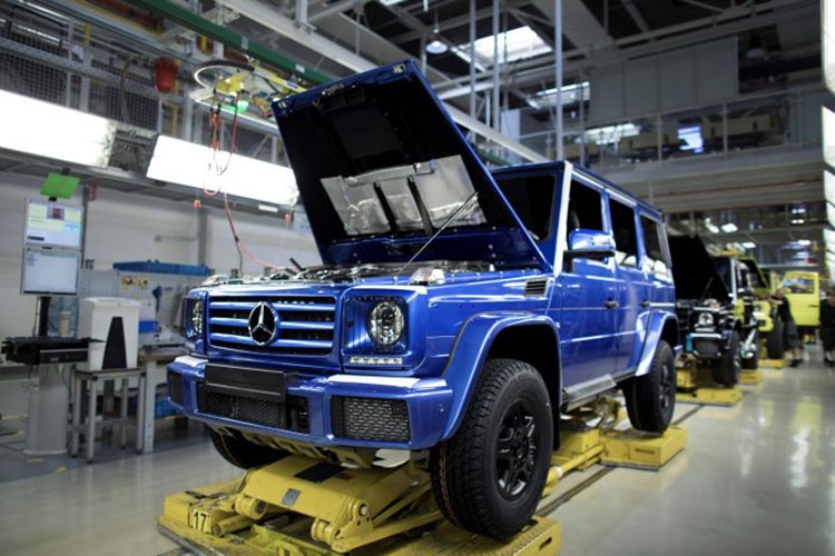 Vua dia hinh Mercedes-Benz G-Class “chay hang” den tan nam 2024