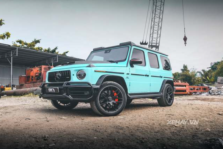 Can canh Mercedes-AMG G63 hon 10 ty do Brabus mau doc o Sai Gon-Hinh-5