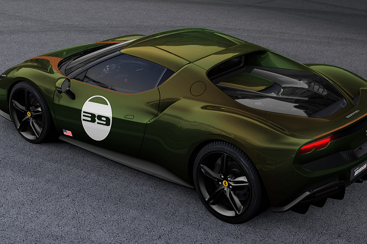 Ferrari Verde Volterra 2022 dac biet, ky niem 10 nam Cavalcade-Hinh-4