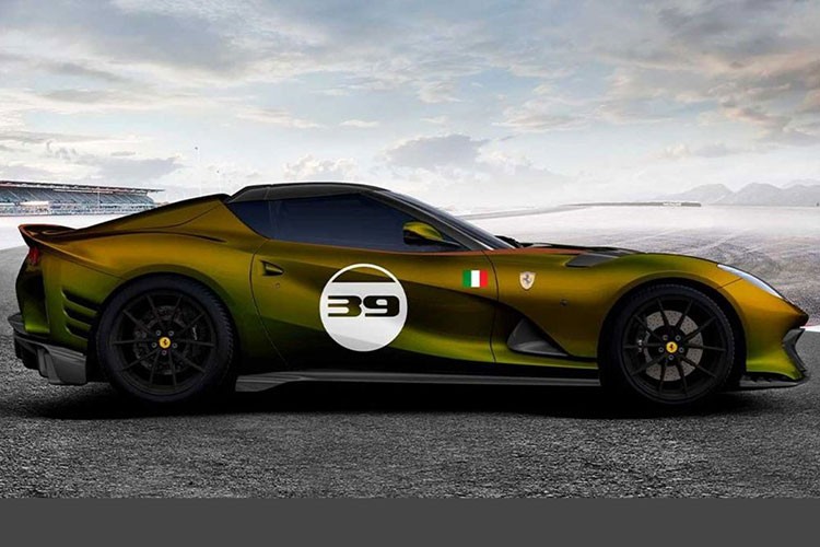 Ferrari Verde Volterra 2022 dac biet, ky niem 10 nam Cavalcade-Hinh-3
