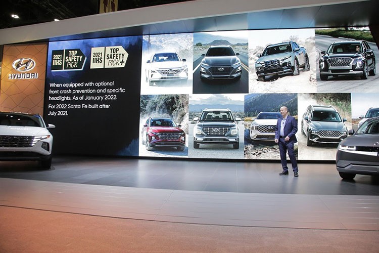 Hyundai gianh nhieu giai thuong an toan Top Safety Pick nhat 2022