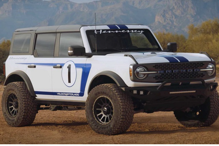 Ford Bronco VelociRaptor 400 do Hennessey het 569 trieu dong