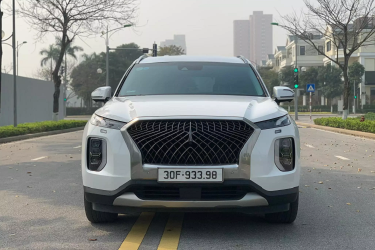 Hyundai Palisade 2019 len san xe cu Ha Noi, hon 2,3 ty dong-Hinh-2
