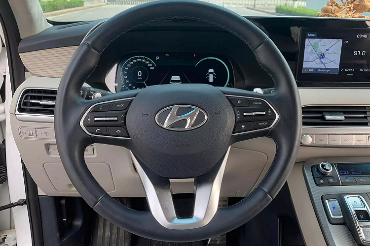 Hyundai Palisade 2019 len san xe cu Ha Noi, hon 2,3 ty dong-Hinh-4