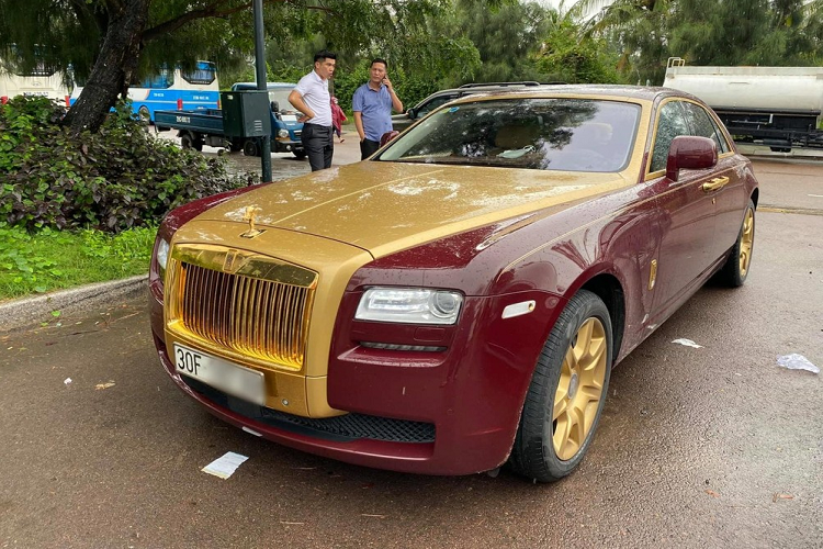 Rolls-Royce Ghost ma vang doc nhat Viet Nam cua dai gia Quyet “Coi“-Hinh-8