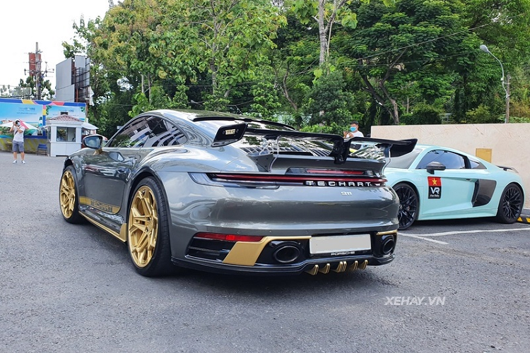 Porsche 911 gan 9 ty, do “full giap” TechArt doc nhat Viet Nam-Hinh-5