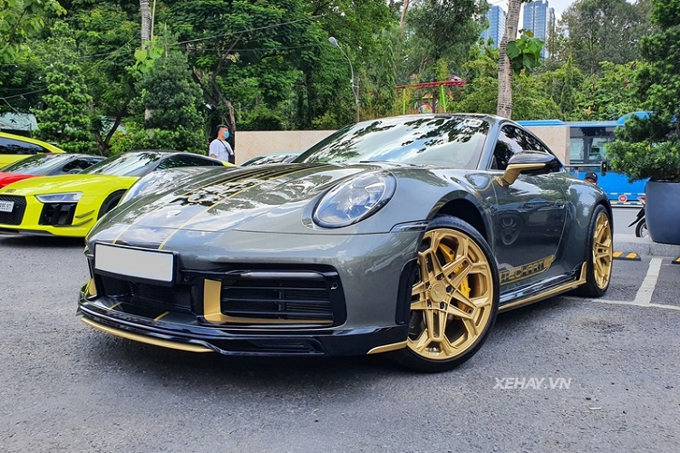 Porsche 911 gan 9 ty, do “full giap” TechArt doc nhat Viet Nam