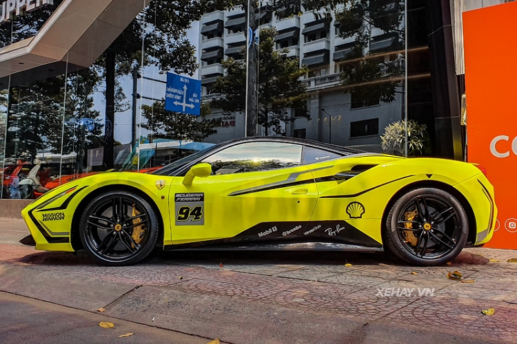 Ferrari 488 GTB cua Cuong Do la duoc dan choi Tien Giang 