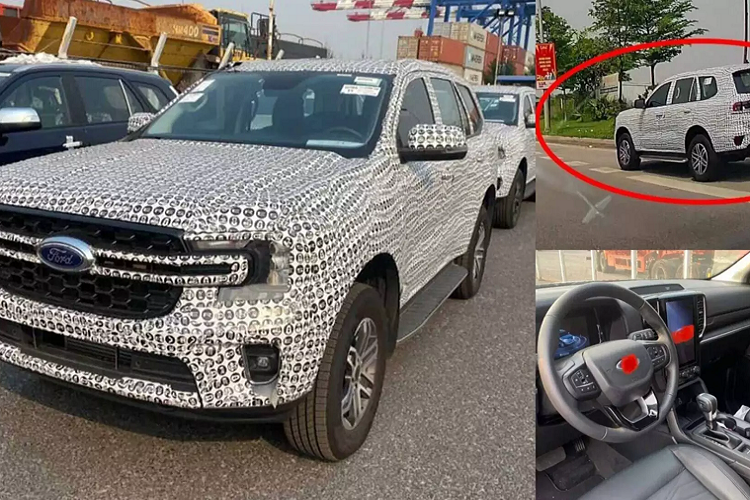 Ford Everest 2023 da ve den Viet Nam, ngay ra mat da can ke