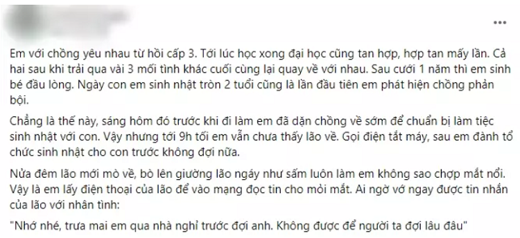 Biet chong phan boi, vo len ke hoach dua chong 'vao trong' cuc soc