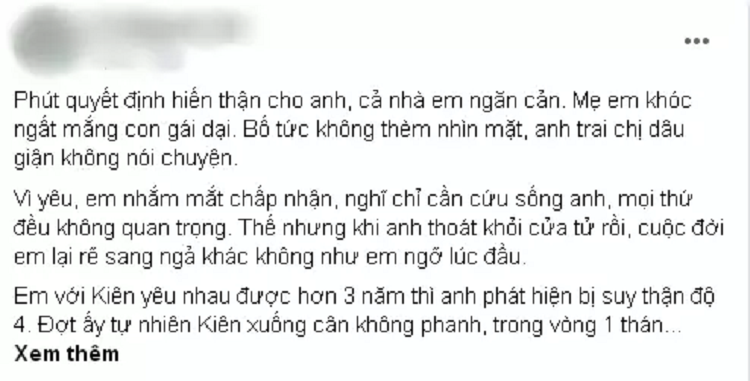 Nguoi yeu hien than, vua khoe la bo roi ban gai de cuoi con sep