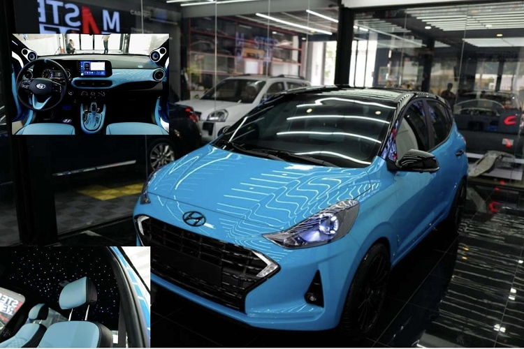 Can canh Hyundai Grand i10 do “khung”, het 400 trieu o Sai Gon