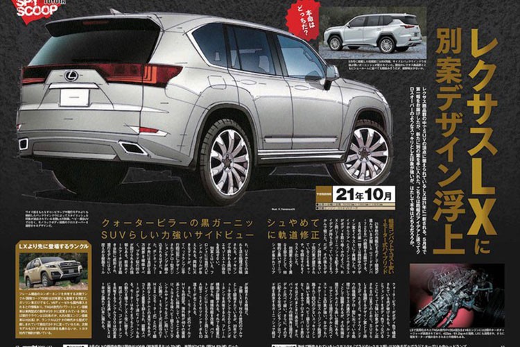 Lexus TX - crossover 3 hang ghe, “dau” BMW X7 va Mercedes-Benz GLS-Hinh-2