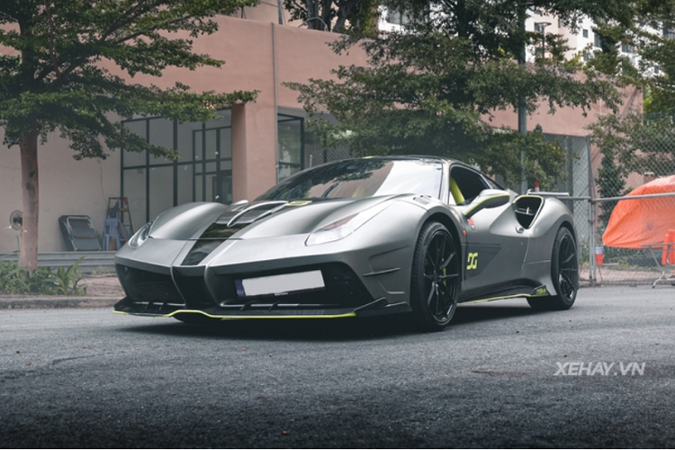 Ferrari 488 GTB do Misha Design ve Viet Nam, phi do hon 2 ty dong