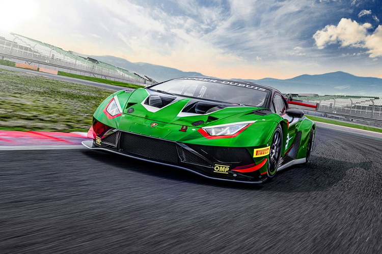 Lamborghini Squadra Corse gioi thieu mau Huracan GT3 EVO2 moi