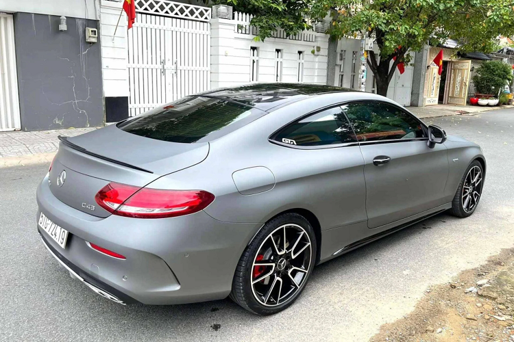 Mercedes-AMG C43 Coupe chay 4 nam, rao ban 3,6 ty o Sai Gon-Hinh-12