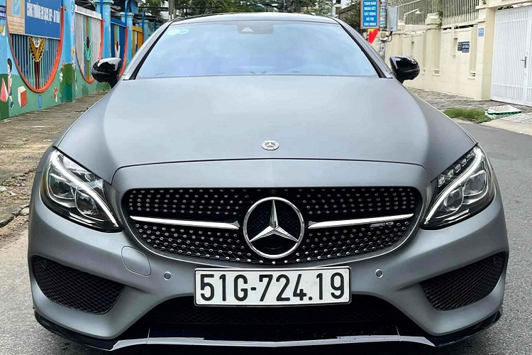 Mercedes-AMG C43 Coupe chay 4 nam, rao ban 3,6 ty o Sai Gon-Hinh-3