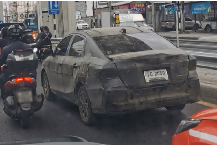 Toyota Vios 2023 chay thu tai Dong Nam A, ra mat trong nam nay