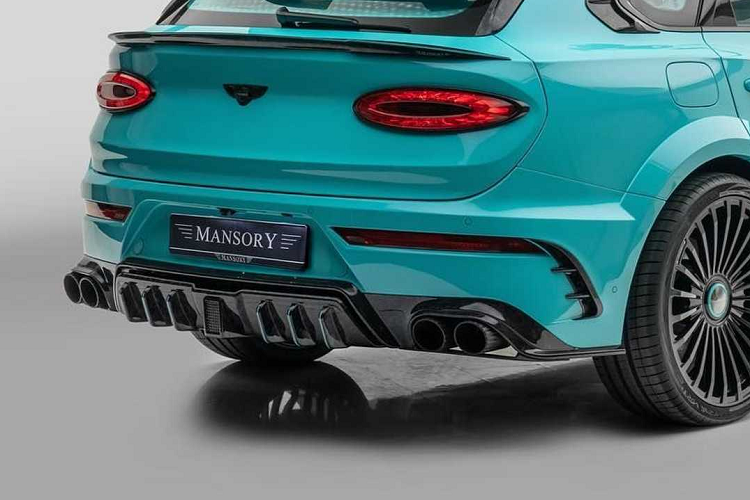 Mansory ra mat Bentley Bentayga Speed Feroza Edition 