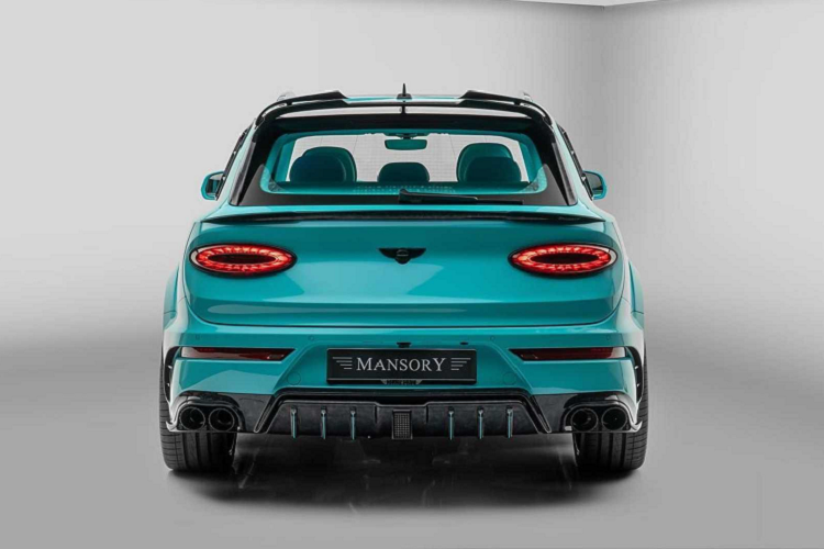 Mansory ra mat Bentley Bentayga Speed Feroza Edition 