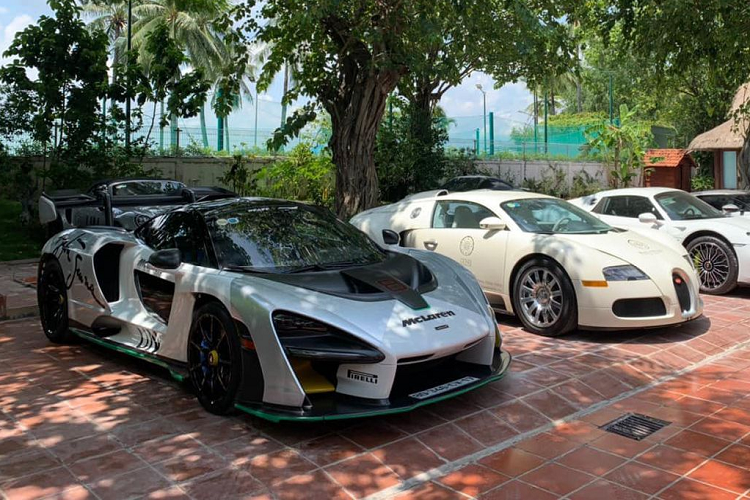 Ong Dang Le Nguyen Vu lai tau sieu xe McLaren Senna hon 50 ty