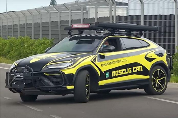 Lamborghini Urus Rescue - chiec sieu SUV chuyen ho tro sieu xe