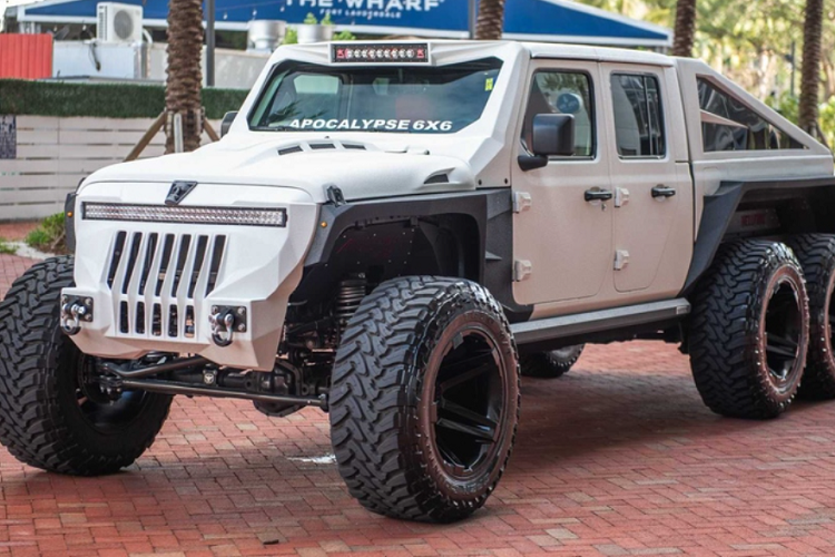 Qua tay Apocalypse - Jeep Gladiator thoat xac thanh “quai vat 6 chan“