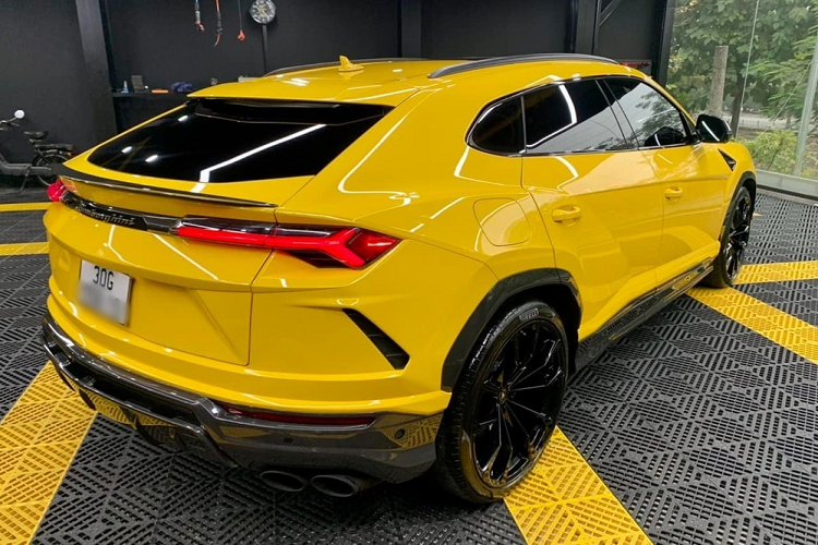 Lamborghini Urus - sieu xe hiem hoi cau ut nha bau Hien khoe tren MXH-Hinh-8