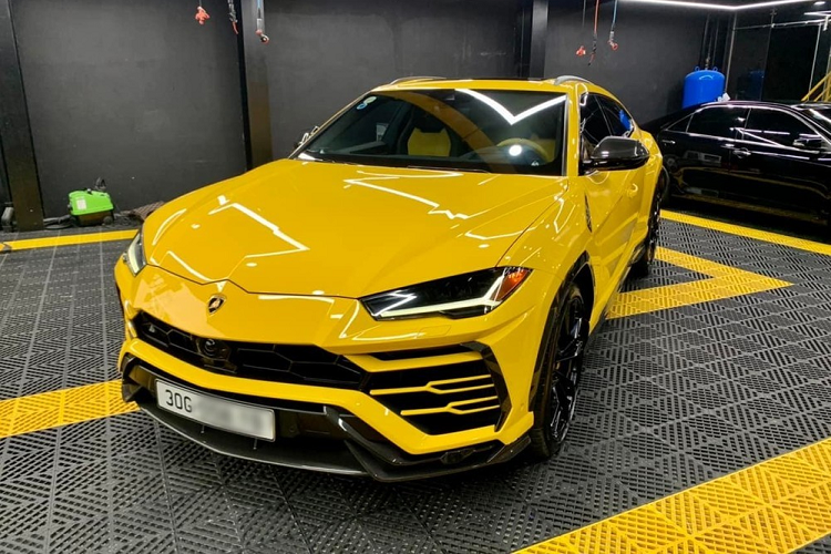 Lamborghini Urus - sieu xe hiem hoi cau ut nha bau Hien khoe tren MXH-Hinh-9