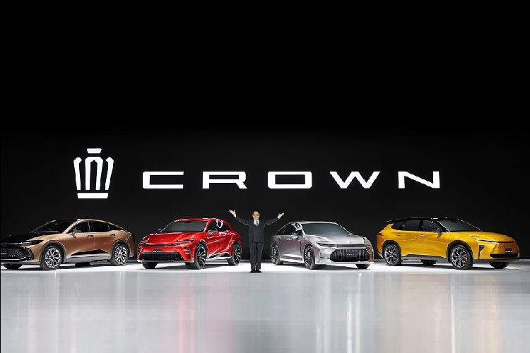 Toyota Crown 2023 “bo truong” co du cac phien ban tu sedan den SUV