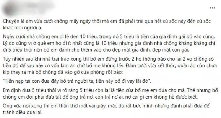 Them 5 trieu vao le den cho nha trai dep mat, bo chong go cua doi tien