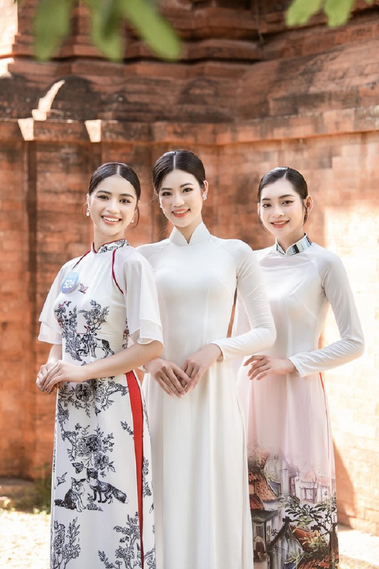 Top 38 thi sinh Miss World Vietnam 2022 do sac xinh dep voi ao dai-Hinh-9