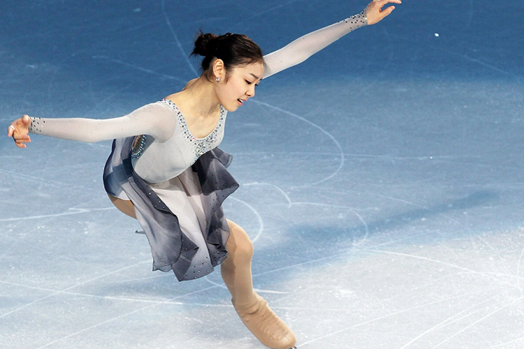 Phong cach nu hoang truot bang Kim Yuna