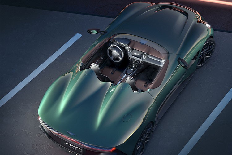 Aston Martin Vantage Roadster 2023 - chiec hypercar dong co V12 cuoi cung-Hinh-3