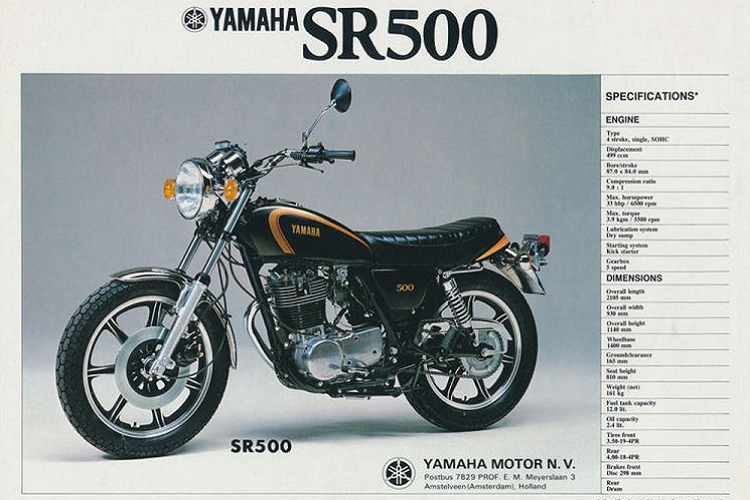Yamaha SR500 hon 41 nam van “chua do xang” chao ban 188 trieu dong