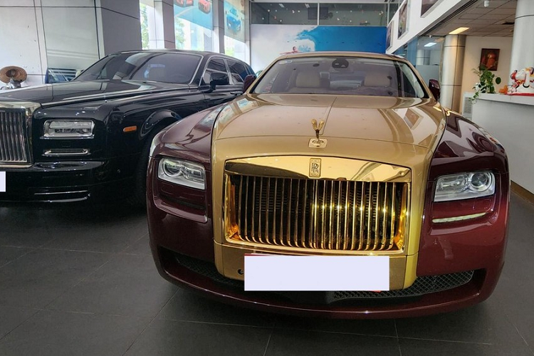 Rolls-Royce Ghost ma vang cua ong Trinh Van Quyet len san xe cu?