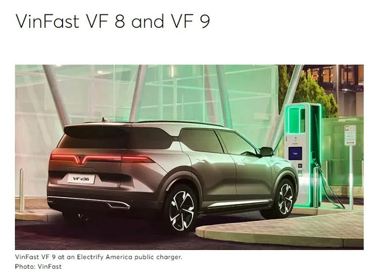 VinFast lot top xe oto dien duoc mong cho nhat cung Tesla, Lexus