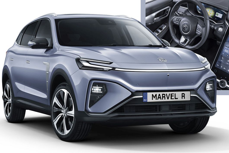 MG Marvel R Electric chay dien se xuat hien tai VMS 2022