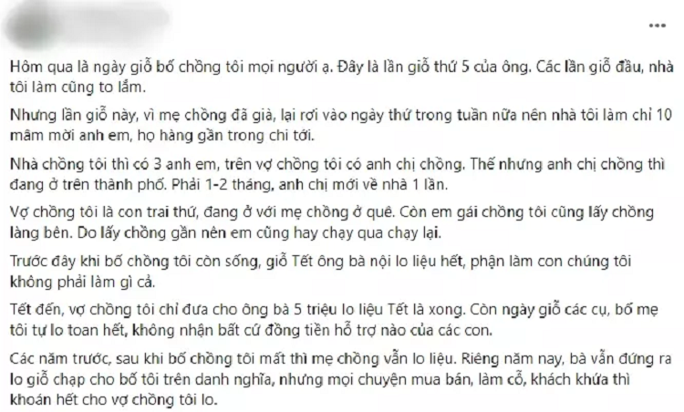 Em chong dap tan 10 mam co vi bi chi dau do oan an chan tien