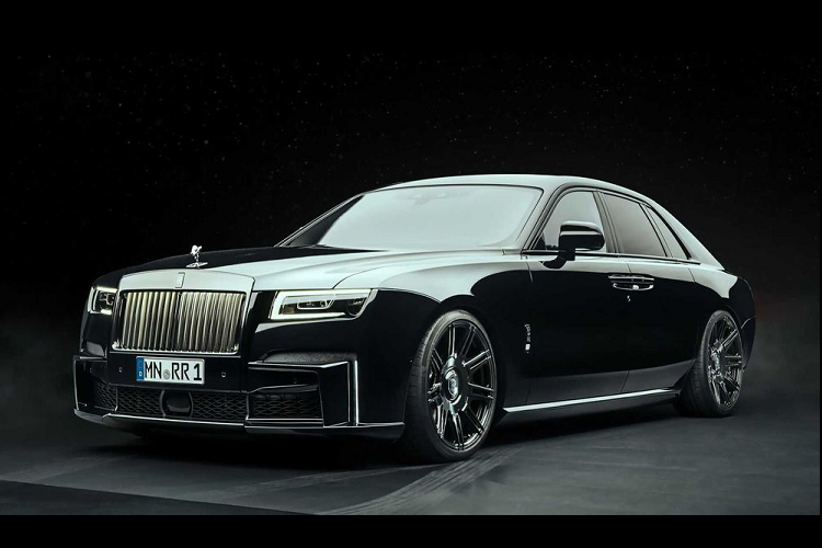 Rolls-Royce Ghost Black Badge manh nhu sieu xe nho goi do Spofec