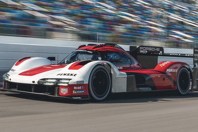 Porsche hoan thanh bai thu nghiem 963 LMDh Prototype tai Daytona