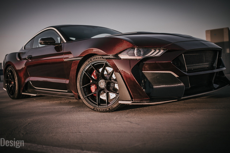 Ford Mustang 2022 sieu ngau voi hon 1 ty dong do carbon Asira Designs