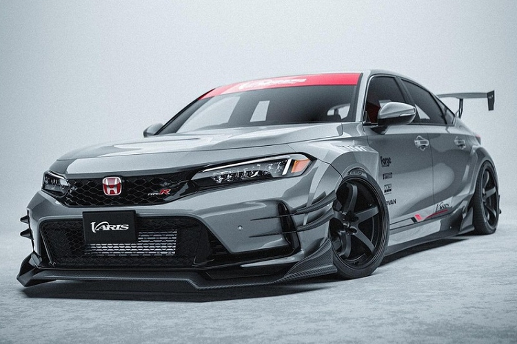 Vua ra mat, Honda Civic Type R 2023 da duoc do 