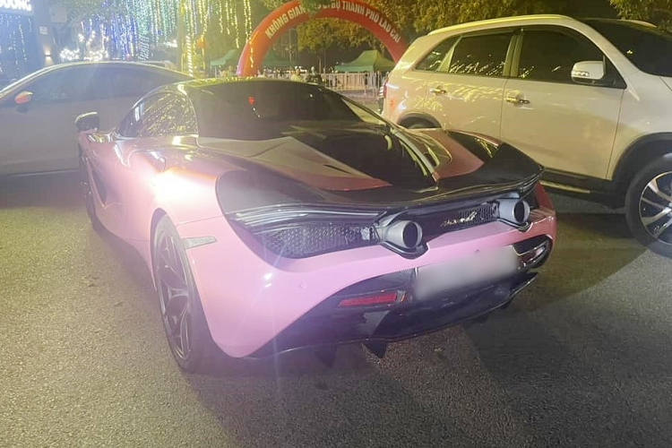 McLaren 720S Spider hon 20 ty dong ve tay nu dai gia Lao Cai