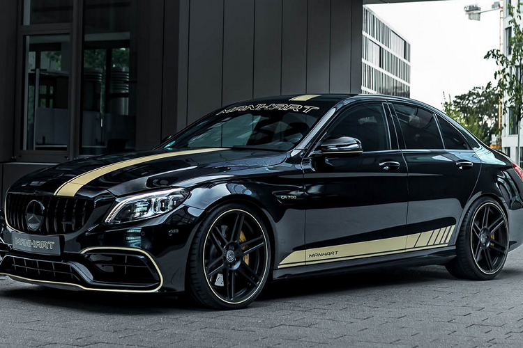 Manhart nang cap Mercedes-AMG C63 len 712 ma luc