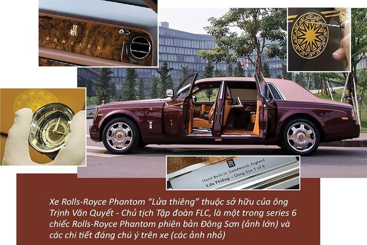 RollsRoyce Lửa Thiêng 50 tỷ của đại gia Việt lên báo Tây