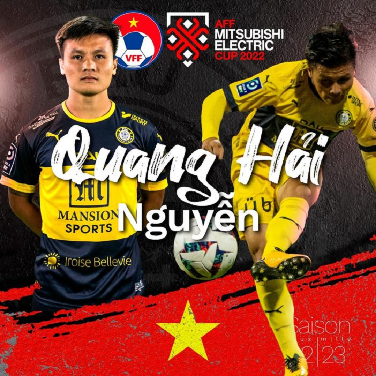 Quang Hai CHINH THUC duoc ve du AFF Cup 2022