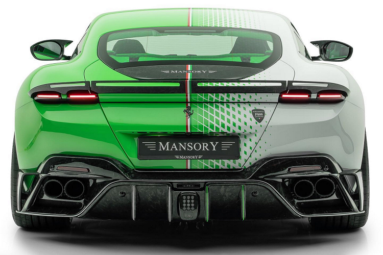 Mansory Tempesta Verde - sieu xe Ferrari Roma mau 