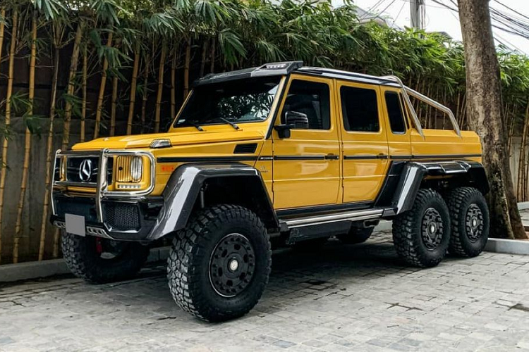 “Khung long 6 chan” Mercedes-Benz G63 AMG 6x6 hon 24 ty tai Ha Noi